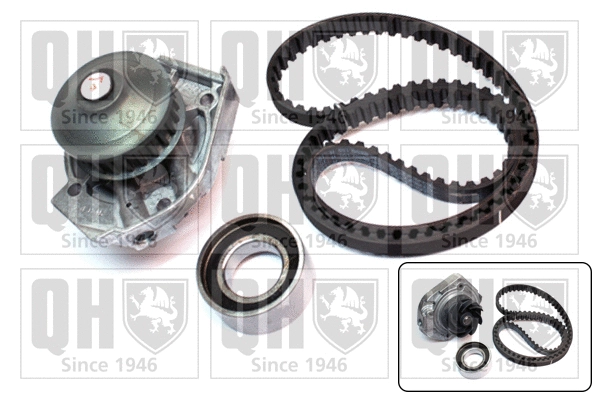 Water Pump & Timing Belt Kit (QBPK6490)