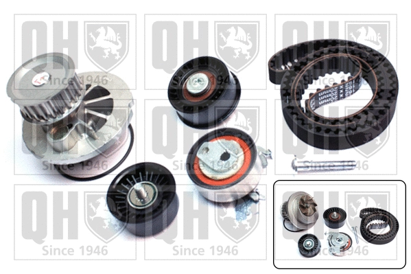 Water Pump & Timing Belt Kit (QBPK5792)