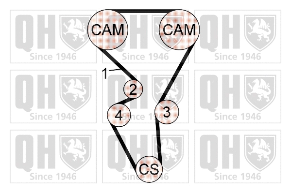 Timing Belt Kit (QBK780)
