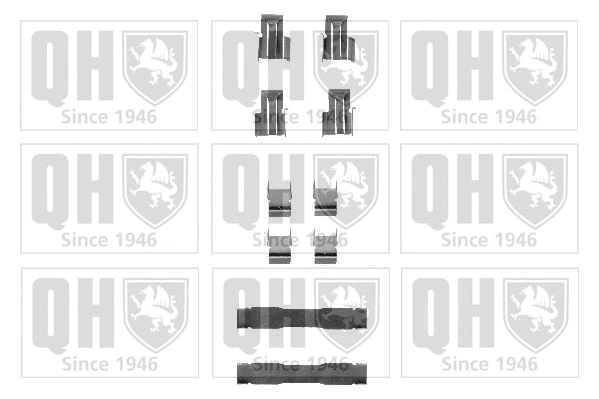 Accessory Kit, disc brake pad (BFK792)