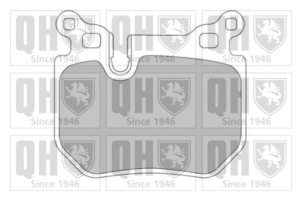 Brake Pad Set, disc brake (BP1711)