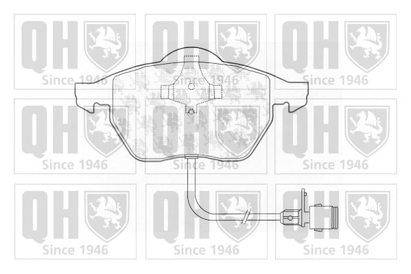 Brake Pad Set, disc brake (BP691)