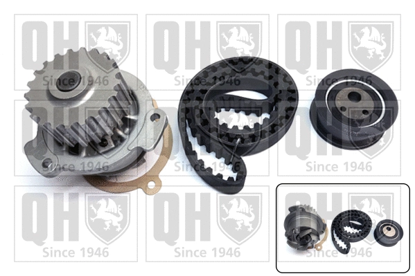 Water Pump & Timing Belt Kit (QBPK8970)