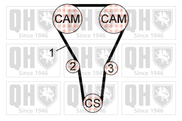 Timing Belt Kit (QBK690)