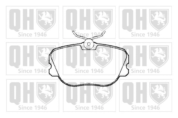 Brake Pad Set, disc brake (BP851)
