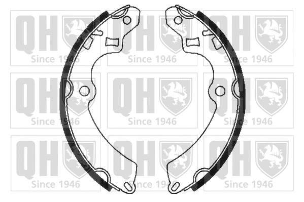 Brake Shoe Set (BS771)