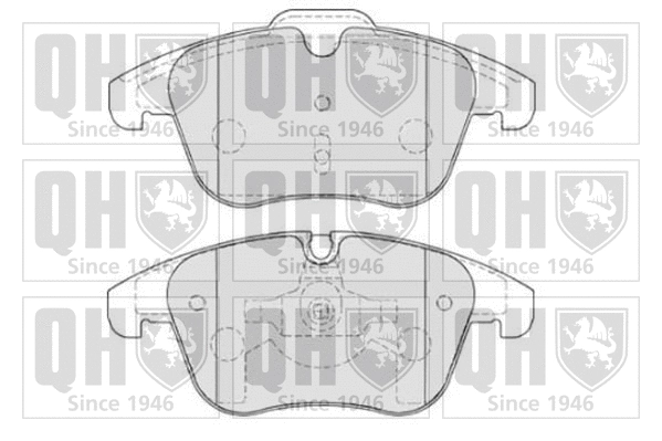 Brake Pad Set, disc brake (BP1809)