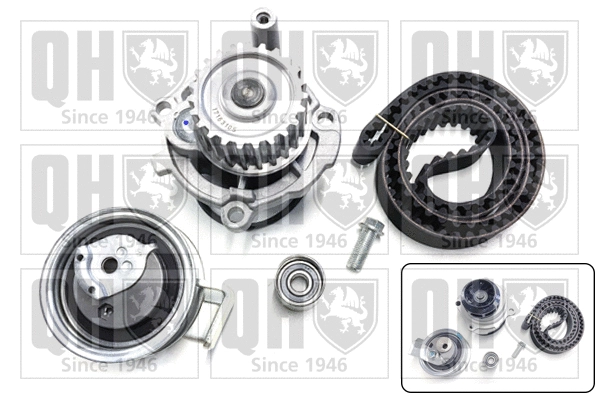 Water Pump & Timing Belt Kit (QBPK7871)