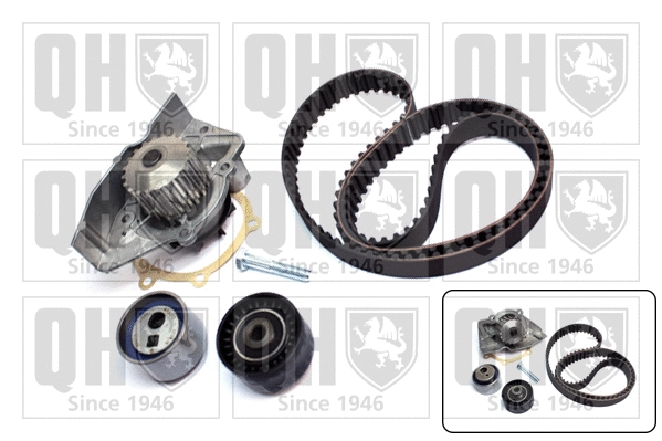 Water Pump & Timing Belt Kit (QBPK2401)