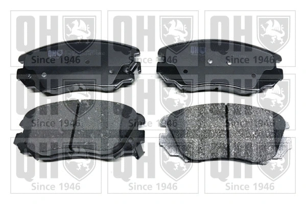 Brake Pad Set, disc brake (BP1661)