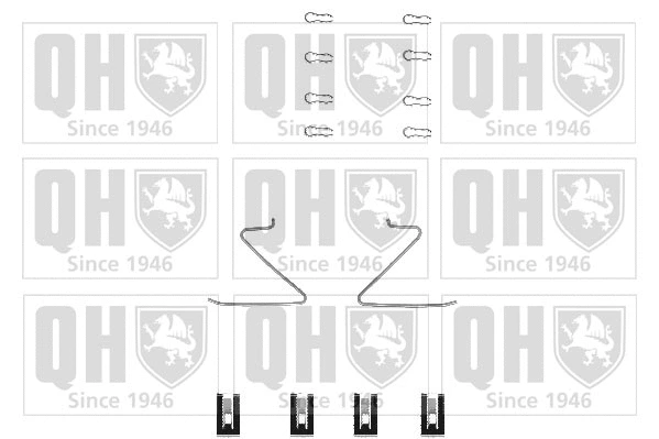 Accessory Kit, disc brake pad (BFK682)