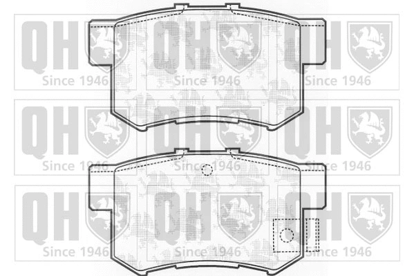 Brake Pad Set, disc brake (BP1181)