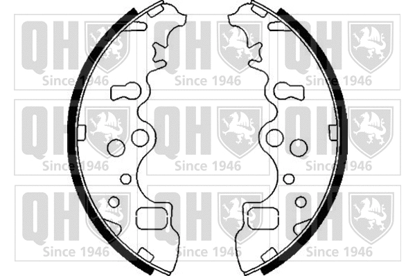 Brake Shoe Set (BS1105)