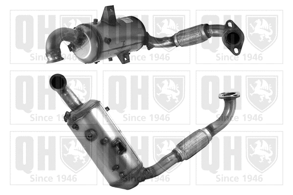 Soot/Particulate Filter, exhaust system (QDPF11163H)
