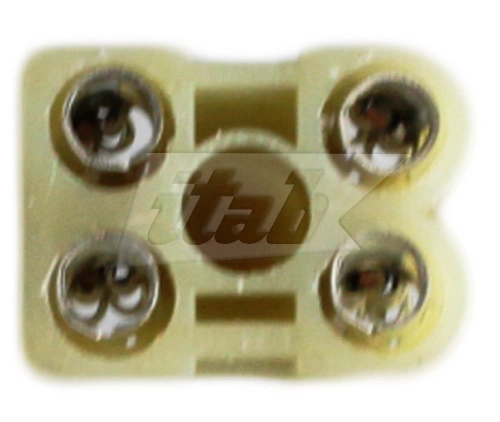 Series resistor, electric motor (radiator fan)