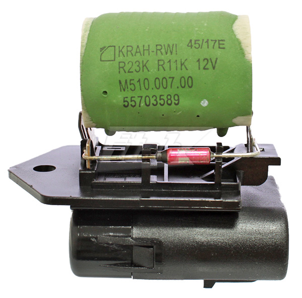 Series resistor, electric motor (radiator fan) (51074016OV)