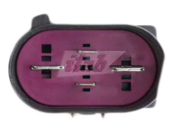 Series resistor, electric motor (radiator fan)