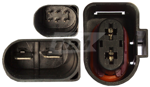 Series resistor, electric motor (radiator fan)