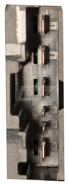 Resistor, interior blower