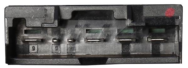 Resistor, interior blower