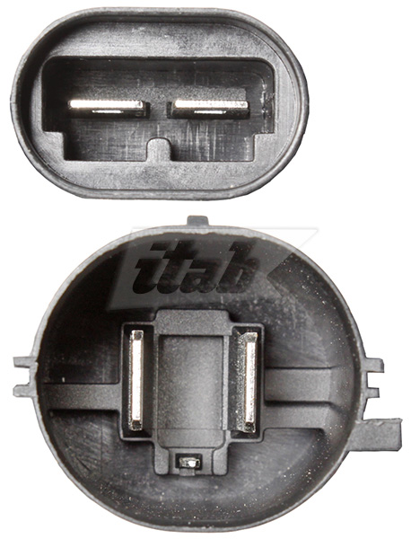 Series resistor, electric motor (radiator fan)