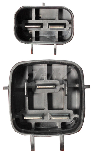 Series resistor, electric motor (radiator fan)