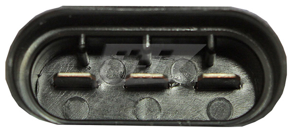 Series resistor, electric motor (radiator fan)