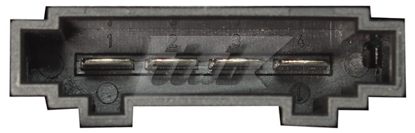Resistor, interior blower