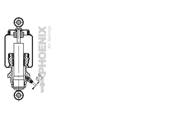 Bellow, air suspension (CD 075 123 011)