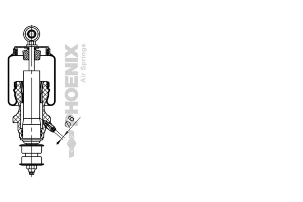 Bellow, air suspension (CD 075 121 011)