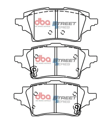 Brake Pad Set, disc brake (DB15137SS)