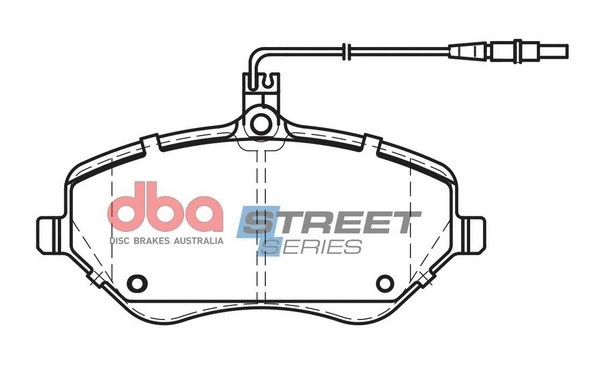 Brake Pad Set, disc brake (DB2024SS)