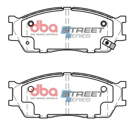 Brake Pad Set, disc brake (DB1805SS)