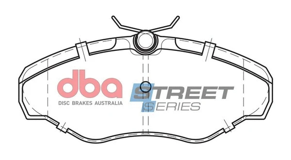 Brake Pad Set, disc brake (DB1962SS)