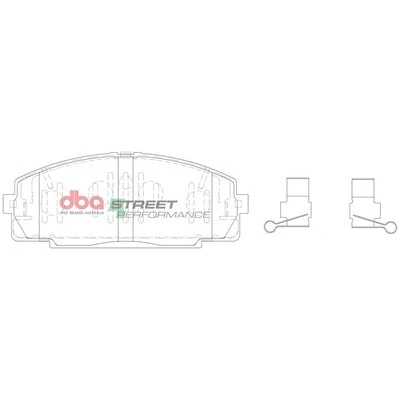 High Performance Brake Pad Set (DB1328SP)