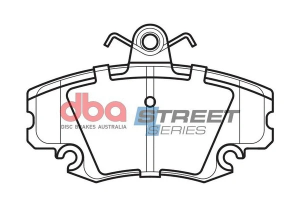 Brake Pad Set, disc brake (DB1711SS)