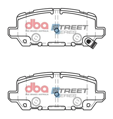 Brake Pad Set, disc brake (DB2355SS)