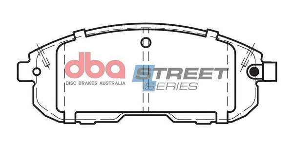 Brake Pad Set, disc brake (DB2287SS)