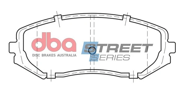 Brake Pad Set, disc brake (DB1842SS)