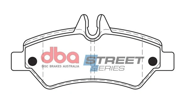 Brake Pad Set, disc brake (DB1972SS)