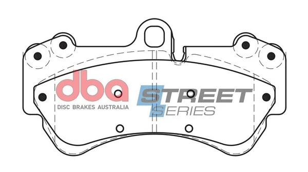 Brake Pad Set, disc brake (DB1676SS)