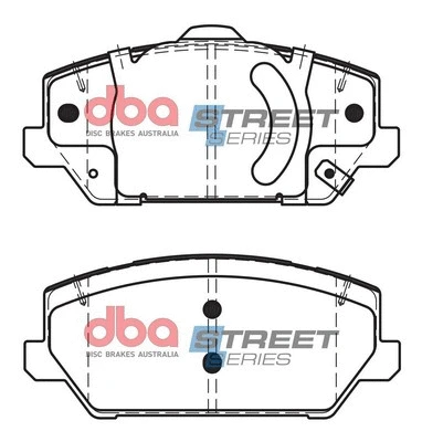 Brake Pad Set, disc brake (DB15012SS)