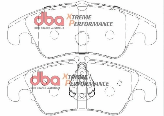 High Performance Brake Pad Set (DB2186XP)