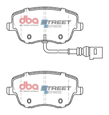 Brake Pad Set, disc brake (DB2032SS)