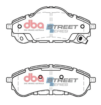 Brake Pad Set, disc brake (DB2411SS)
