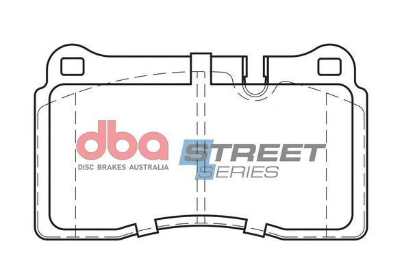 Brake Pad Set, disc brake (DB2228SS)