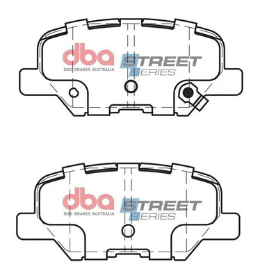 Brake Pad Set, disc brake (DB2294SS)