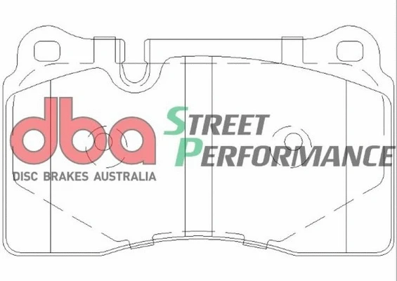 High Performance Brake Pad Set (DB2228SP)