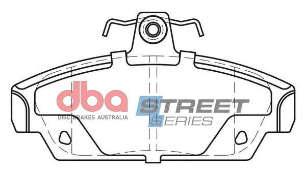 Brake Pad Set, disc brake (DB2053SS)