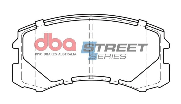 Brake Pad Set, disc brake (DB1455SS)